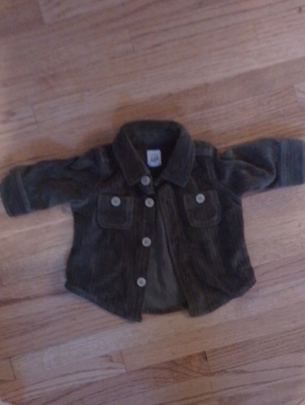 GAP Baby Gap Olive Green Corduroy Jacket 0-3 M